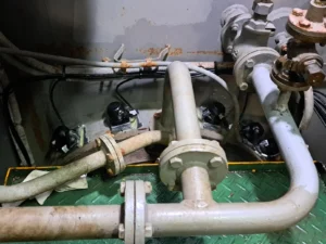 Scheepsschroef beschermd met ultrasoon antifouling